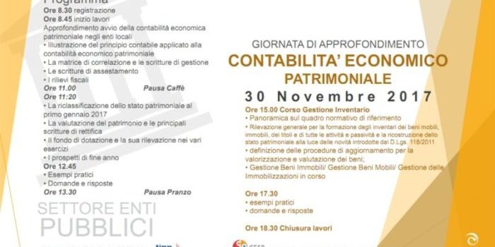 Locandina Corso Contabilità Economica Enti Pubblici 30 11 2017_001